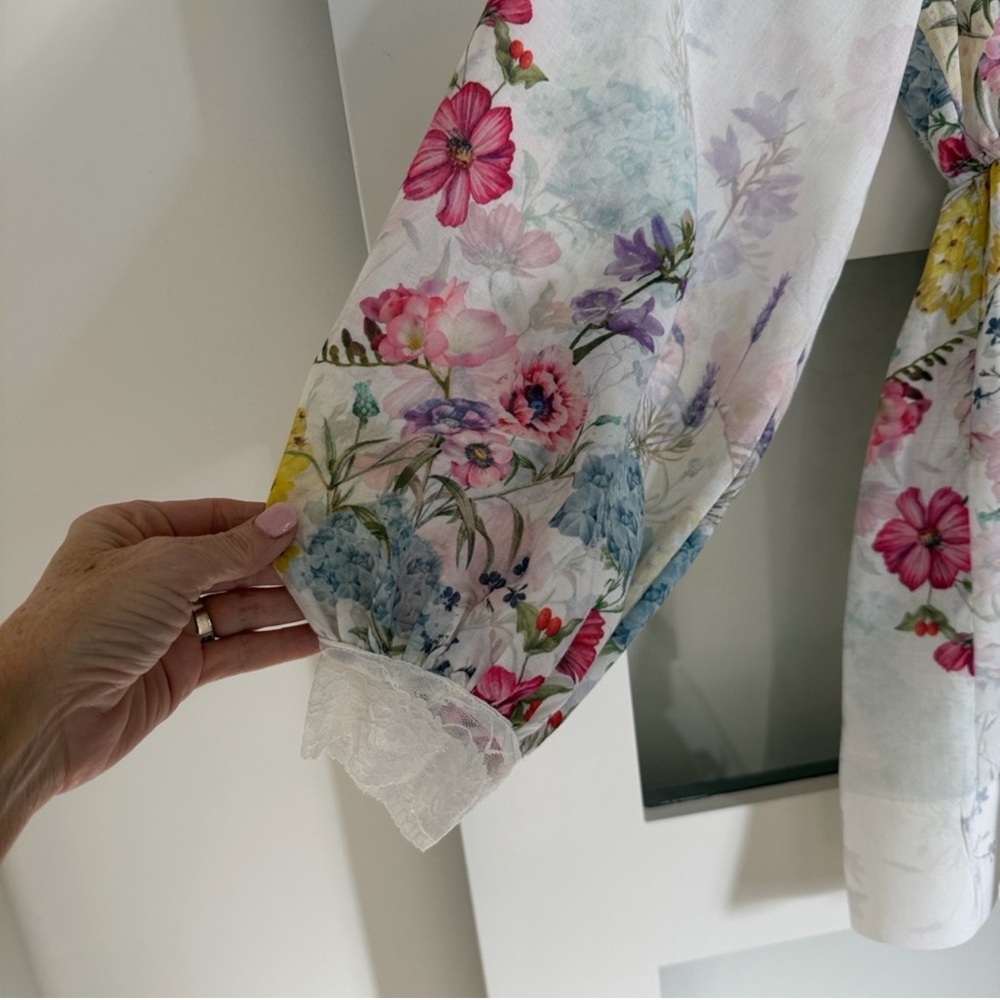 Anthropologie Let Me Be V-Neck A-Line Mini Dress - Picture 8 of 13